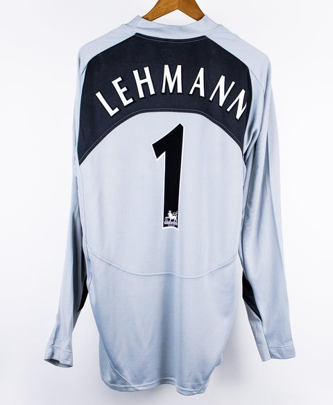 Arsenal 2004-05 Lehmann Long Sleeve Goalkeeper Kit (2XL)