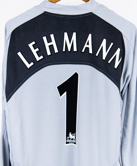 Arsenal 2004-05 Lehmann Long Sleeve Goalkeeper Kit (2XL)