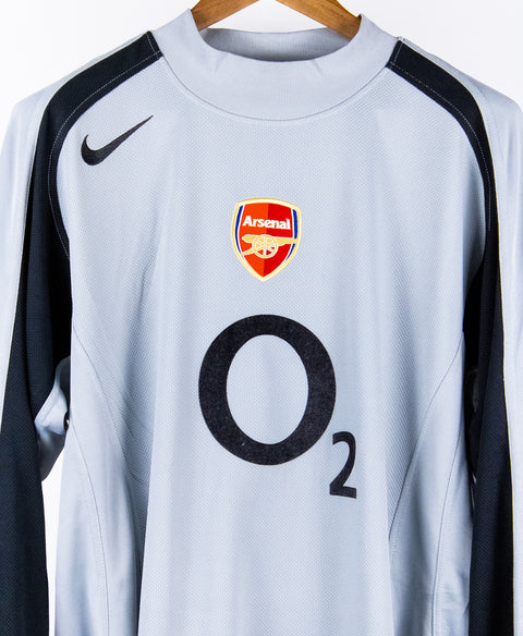 Arsenal 2004-05 Lehmann Long Sleeve Goalkeeper Kit (2XL)