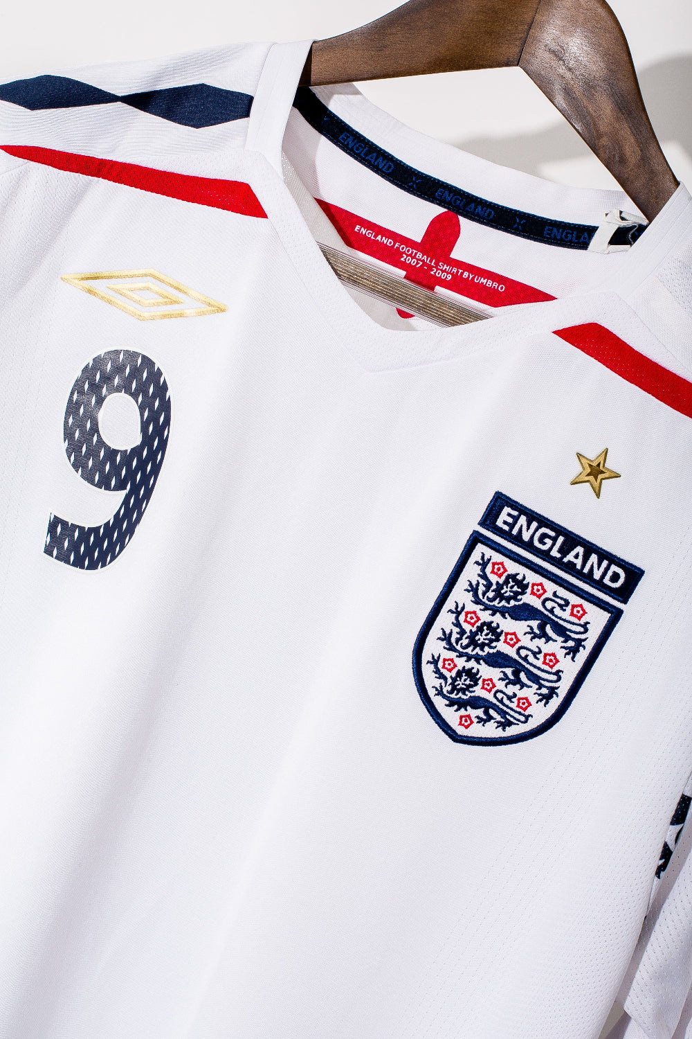 England 2007-08 Rooney Home Kit (M)