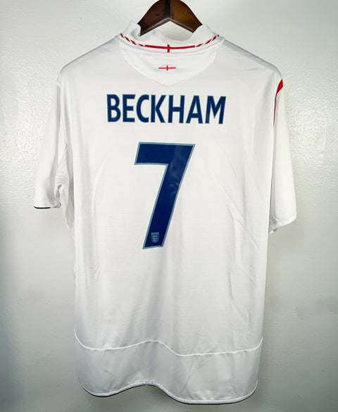 England 2006 Beckham Home Kit (2XL)