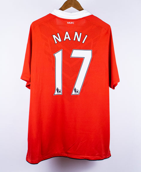 Manchester United 2010-11 Nani Home Kit (2XL)