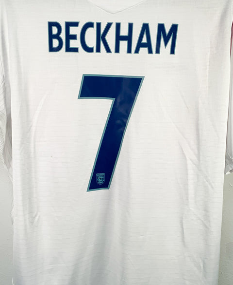 England 2006 Beckham Home Kit (2XL)