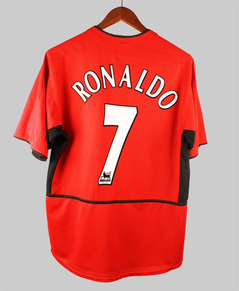 Manchester United 2003-04 Ronaldo Home Kit (L)