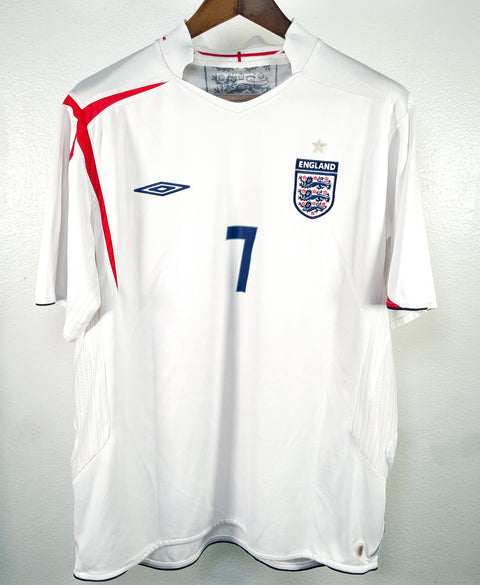 England 2006 Beckham Home Kit (2XL)