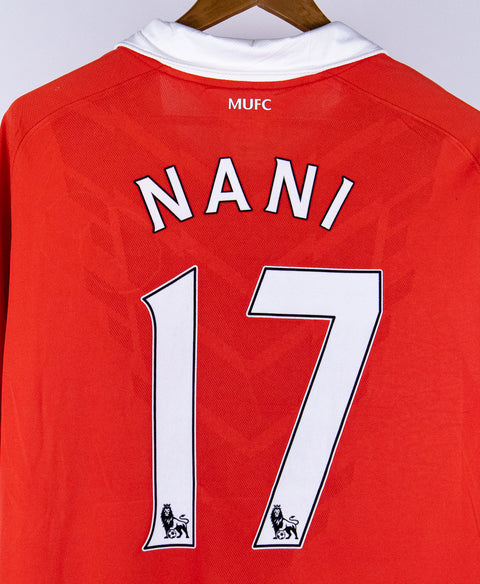 Manchester United 2010-11 Nani Home Kit (2XL)