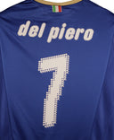 Italy 2008 Del Piero Home Kit (S)