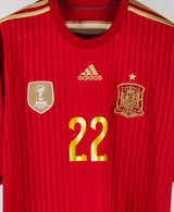 Spain 2014 Isco Home Kit (XL)