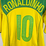 Brazil 2004 Ronaldinho Home Kit (XL)
