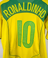 Brazil 2004 Ronaldinho Home Kit (XL)