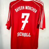 Bayern Munich 2005-06 Scholl Home Kit (2XL)