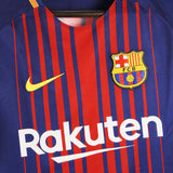 Barcelona 2017-18 Messi Home Kit (M)