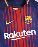 Barcelona 2017-18 Messi Home Kit (M)