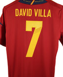 Spain 2012 David Villa Home Kit W/ Tags (S)