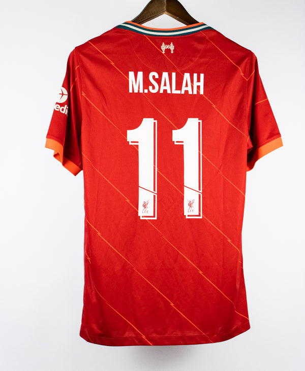 Liverpool 2021-22 M. Salah Home Kit (L)