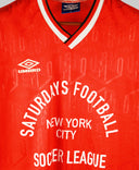 1 of 1 Saturdays Football NYC Soccer League - Umbro - XL