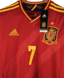 Spain 2012 David Villa Home Kit W/ Tags (S)