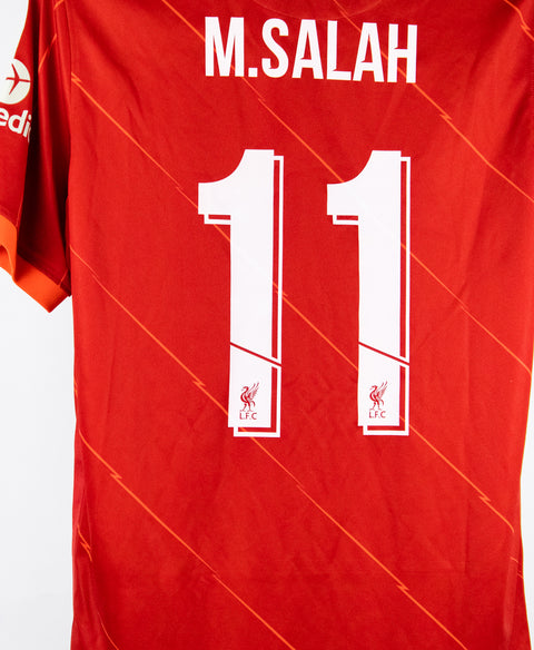 Liverpool 2021-22 M. Salah Home Kit (L)