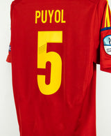 Spain 2012 Puyol Home Kit (M)