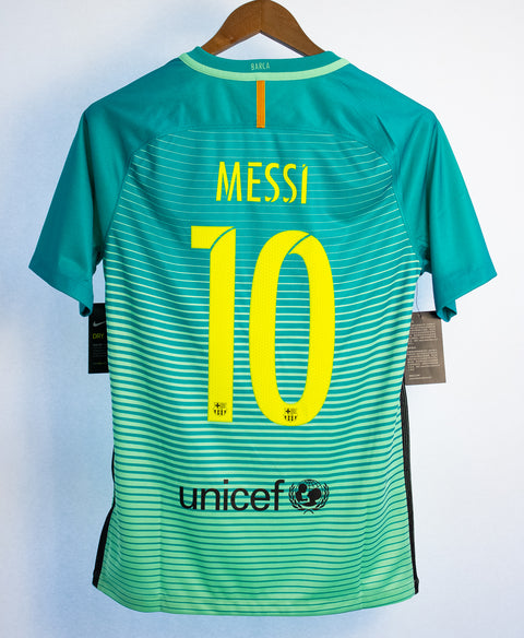 Barcelona 2016-17 Messi Third Kit W/ Tags (S)