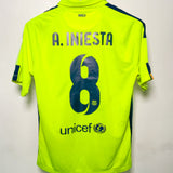 Barcelona 2014-15 Iniesta Third Kit (M)