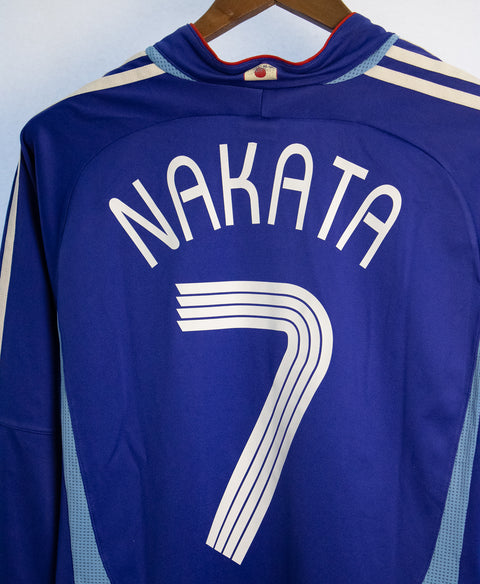 Japan 2006 Nakata Long Sleeve Home Kit (S)