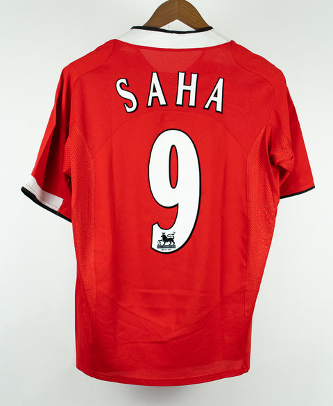 Manchester United 2004-05 Saha Home Kit (S)