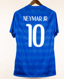 Brazil 2014 Neymar Jr Player Issue Away Kit (L)