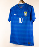 Brazil 2014 Neymar Jr Player Issue Away Kit (L)
