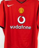 Manchester United 2004-05 Saha Home Kit (S)