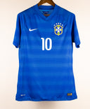 Brazil 2014 Neymar Jr Player Issue Away Kit (L)