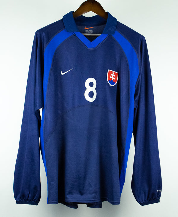 Slovakia 2000 S. Nemeth Long Sleeve Player Issue Home Kit (XL)