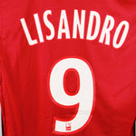 Lyon 2011-12 Lisandro Long Sleeve Third Kit (M)