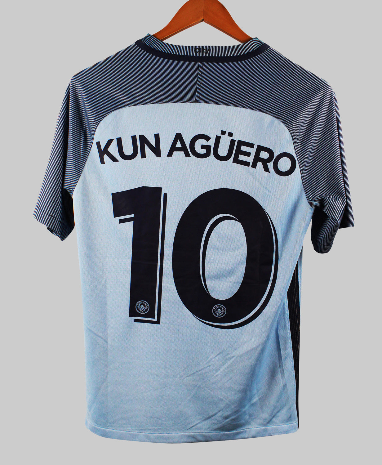 Manchester City 2016-17 Kun Aguero Home Kit (S)