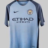 Manchester City 2016-17 Kun Aguero Home Kit (S)