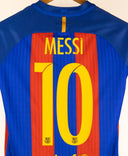Barcelona 2016-17 Messi Home Kit (YL)