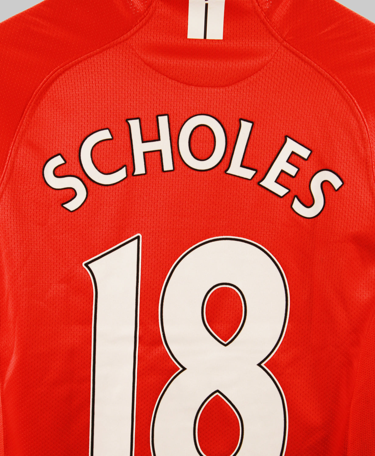 Manchester United 2007-08 Scholes Home Kit (YL)