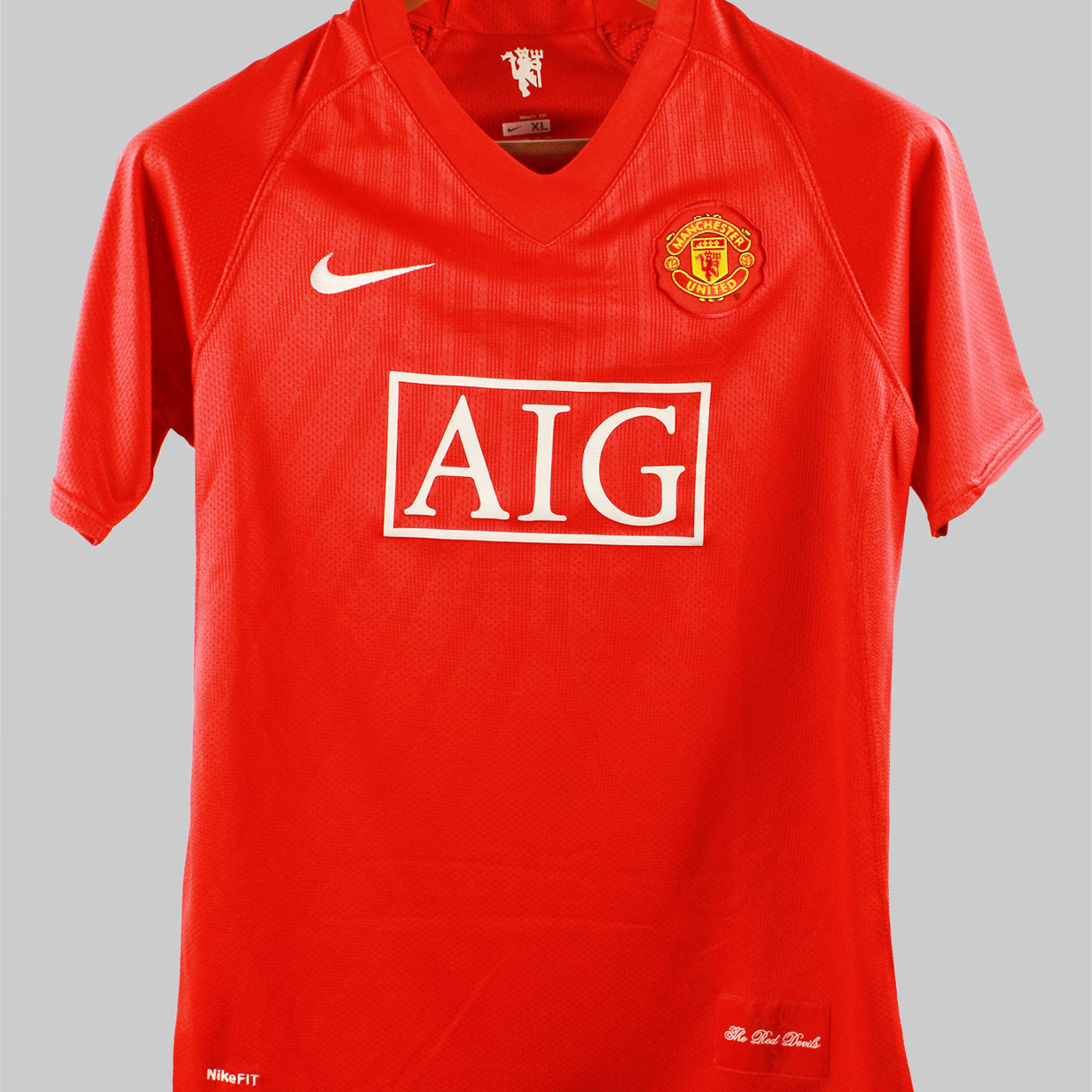 Manchester United 2007-08 Scholes Home Kit (YL)