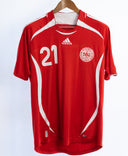 Denmark 2006 Bendtner Home Kit (L)