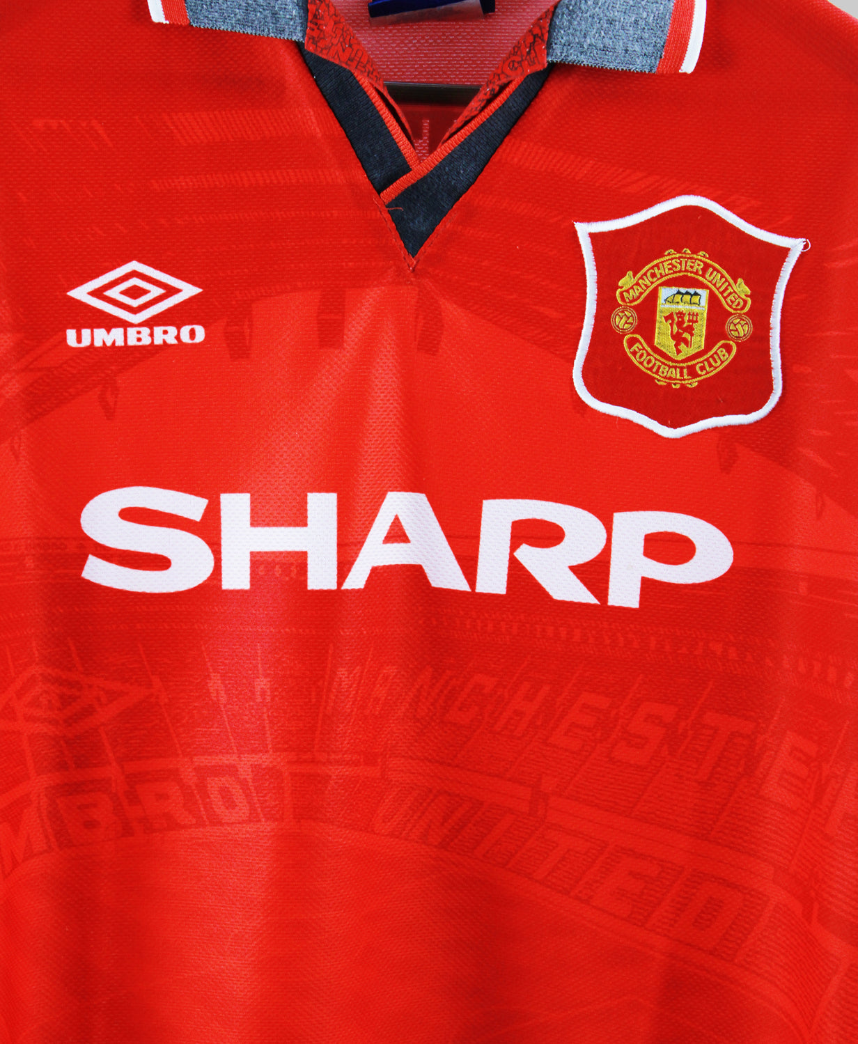 Manchester United 1994-95 Cantona Home Kit (L)