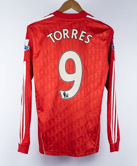 Liverpool 2010-11 Torres Long Sleeve Home Kit (S)