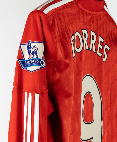 Liverpool 2010-11 Torres Long Sleeve Home Kit (S)