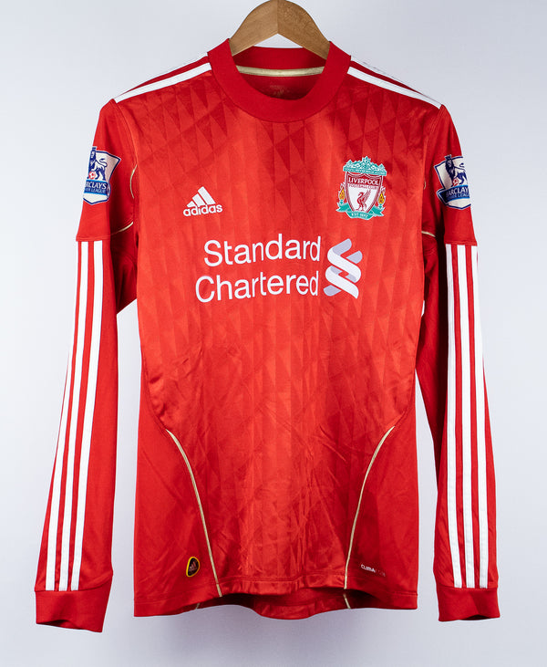 Liverpool 2010-11 Torres Long Sleeve Home Kit (S)