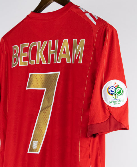 England 2006 Beckham Away Kit (L)