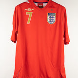 England 2006 Beckham Away Kit (L)