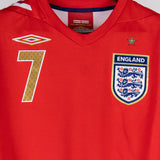 England 2006 Beckham Away Kit (L)