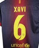 Barcelona 2012-13 Xavi Home Kit (S)