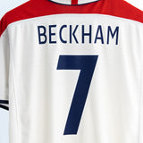 England 2004 Beckham Home Kit (L)