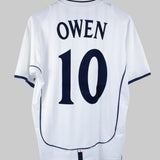 England 2001-02 Owen Home Kit (L)