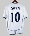 England 2001-02 Owen Home Kit (L)